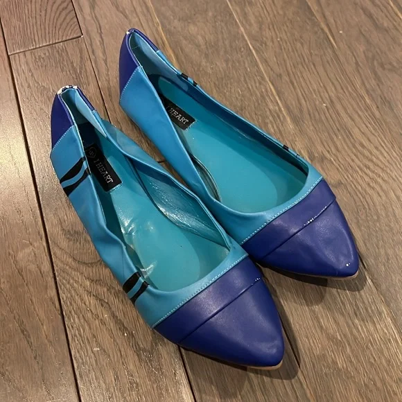 Blue Crayola-like Crayon Flats by Iron Fist (US 9) - Picture 2 of 9